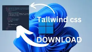 Tailwindcss installation in visual studio tailwindcss setup || #codewithharry