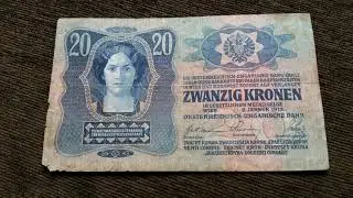 Austria-Hungary Banknote - 20 Kronen (1913)