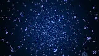 Social Media || Facebook Icon Neon Light Particle Background Loop || Screensaver || No Copyright.