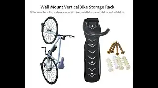 Vertical bike rack