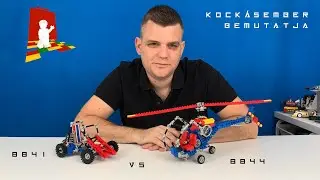 Hétfői bemutató - Technic dédapjai - Lego 8841 és 8844