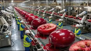 Inside a Modern Cranberry Juice Factory: From Pure Fruit to Pure Refreshing Beverage (Full Process)