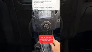 Instala&ccedil;&atilde;o de c&acirc;mera de r&eacute; numa S10 (MYLINK). JMG Tem!
