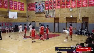 Amundsen vs Lakeview Varsity Boys Basketball