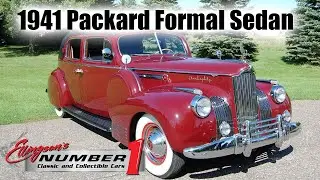 1941 Packard Super Eight 180 Formal Sedan at Ellingson Motorcars in Rogers, MN