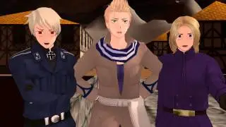 【APH MMD】Spain Won't Say He's in Love ღ