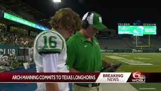 Arch Manning commits to Texas Longhorns