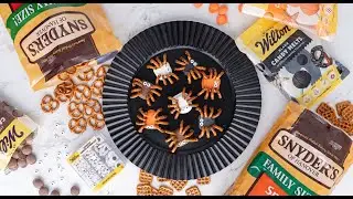 How to Make Halloween Candy Melts and Pretzel Spiders