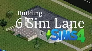 6 Sim Lane || The Sims in The Sims 4