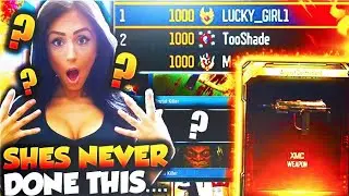 SHE'S the #1 BO3 PLAYER & LEVEL 1000 ONLY missing this...!