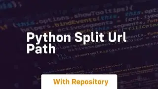 python split url path