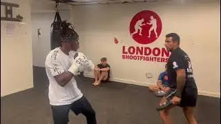 KSI NEW TRAINING + PADWORK FOOTAGE 2022!!!