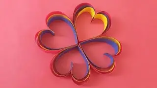 DIY : Paper Strip Heart