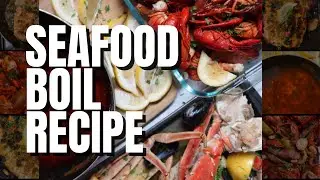 Seafood Boil Recipe with Vegan Boil Sauce