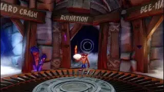 Crash Bandicoot 2: Cortex Strikes Back - Ruinnation Gem & Crystal