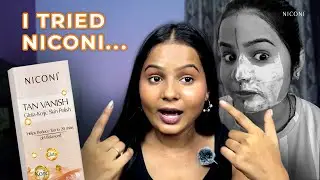 I Tried Niconi Tan Vanish Gluta kojic for 20 Minutes | Real Skincare Results | BY NICONI