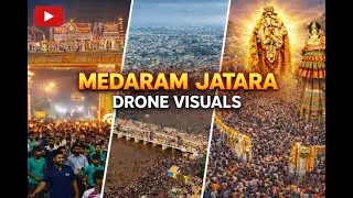 Medaram Jatara Drone Visuals 2026 || Sammakka Saralamma Jatara ||