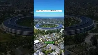 Apple's $5 BILLION Spaceship HQ! 😱 #tech #shorts