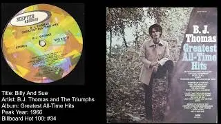 B.J. Thomas and The Triumphs- Billy And Sue