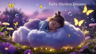 Fairy Garden Dreams &ndash; Gentle Lullaby with Harp and Flute | Little Cloud Music (3 hours)