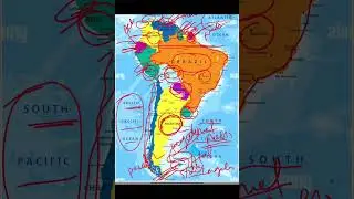 World map south America continent  civil services examination 