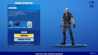 Fortnite Season 6 - New Hazard Platoon Pack