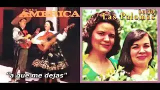 DUETO AMERICA Y DUETO LAS PALOMAS FRENTE A FRENTE MIX  10  EXITOS PEGADITOS