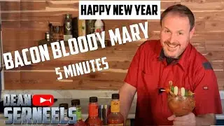 National Bloody Mary Day - Lets Make a Smokey Bacon Bloody Mary Cocktail Dean Serneels