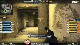Fnatic vs TSM - Sick Pistol round - Dreamhack Bucharest