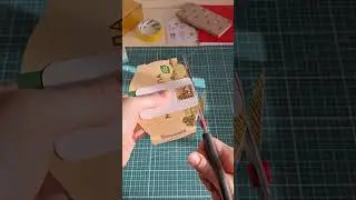 Сегодняшний scrap &mdash; как маленькая деревня #scrapbooking  #scrapaday #punch  #junkjournal #papercraft