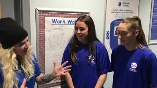 Everton Ladies&rsquo; Kirstie Levell & Claudia Walker chat to Sarah ahead of the Merseyside Derby