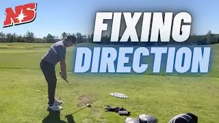 Aiming Open And Swinging Out For Better Club Delivery - how to get an in to out swing path In Golf