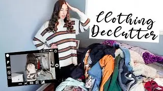 CLOTHING DECLUTTER & ORGANIZATION | Closet & Dresser