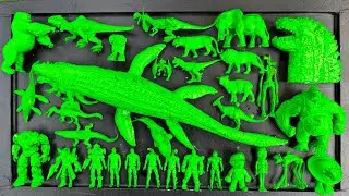 Dinosaurus Jurassic World Dominion : T-rex/ Brachiosaurus/ Skibidi/ Spider-Man/ KingKong/ Godzilla