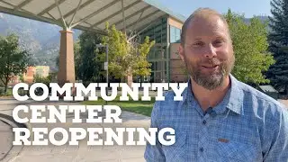 Community Center Maintenance Reopening