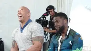Fun video with Dwayne 'The Rock' Johnson & Kevin Hart promoting 'Jumaji: The Next Level'