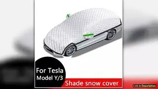 For Tesla Model Y Model 3 Highland Custom Fit Cover Waterproof All Weather Heavy Duty Protection Ha