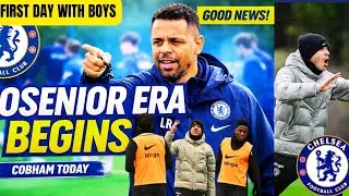 GOOD NEWS:🎯✅New Chelsea Boss in Action! Rosenior&rsquo;s First Day at Cobham|PALMER,Delap ready@chelseafc 