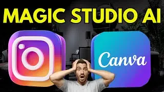 How To Use Canva Magic Studio AI for Social Media Marketing - (Beginner's Guide)
