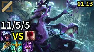 Talon Mid vs Lee Sin - KR Challenger | Patch 11.13