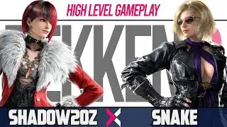 T8 🔥 SHADOW20Z (Anna) vs SNAKE (Nina) 🔥 Tekken 8 High Level Gameplay