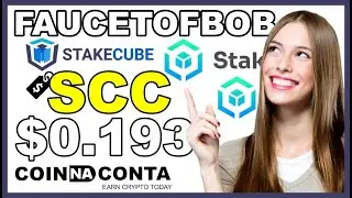 FAUCETOFBOB COMO GANHAR CRIPTOMOEDA STAKECUBECOIN(SCC) NA STAKECUBE WALLET (CLICANDO EM LINKS) 2022