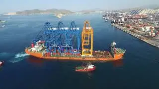 ZHEN HUA 29 - Super Post Panamax Cranes at Piraeus port &ndash; COSCO SHIPPING Lines (Greece) SA