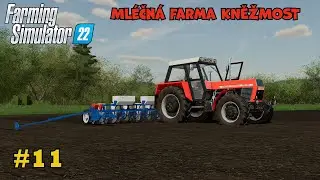 JARO JE TU  - Mléčná farma | Agrovation Kněžmost | Farming Simulator 22 | #11