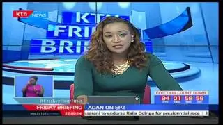 Mombasa residents promote Kenya's Buy Kenya Build Kenya super sale at the Visa Oshwal