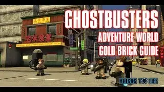 GHOSTBUSTERS ADVENTURE WORLD 100% COMPLETE - ALL GOLD BRICKS!