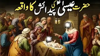 Hazrat Isa AS Ki Paidaish Ka Waqia | Hazrat Isa Aur Maryam AS ka Waqiya | Hazrat Isa AS ki Paidaish