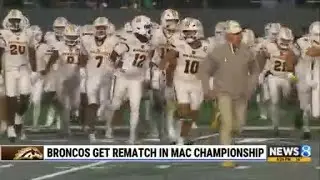 Broncos get rematch in MAC Championship