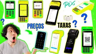 Pre&ccedil;o das Maquininhas da TON, InfinitePay, Mercado Pago e PagBank