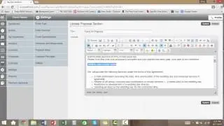 Step 1 : Create your Customized Proposal using The AVA Method event planning software